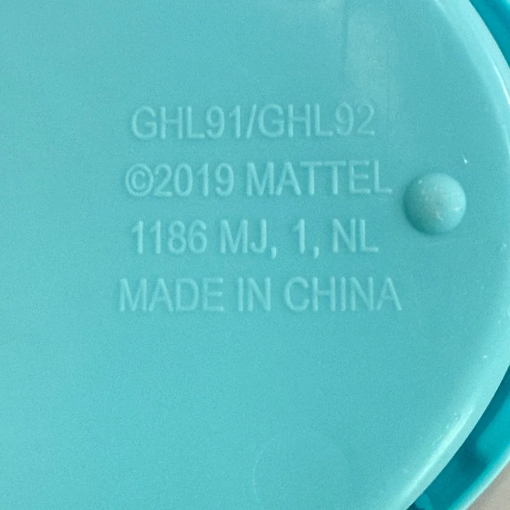 Mattel Barbie Oval Swimming Logo Pool Doll Accessory Blue 2019 GHL91/GHL92 Toy